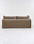 Marcello&Co Sentra Fabric 3 Seater Sofa Bed, Chocolate product photo View 03 S