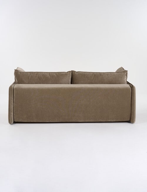 Marcello&Co Sentra Fabric 3 Seater Sofa Bed, Chocolate product photo View 03 L