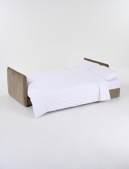 Marcello&Co Sentra Fabric 3 Seater Sofa Bed, Chocolate product photo View 11 L