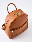 Boston + Bailey Lasercut Backpack, Tan product photo View 07 S