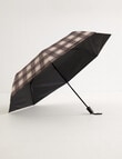 Xcesri Check Printed Umbrella, Brown product photo View 04 S