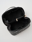 Boston + Bailey Quilted Vanity Case, Black product photo View 04 S