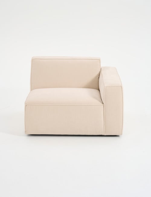 Marcello&Co Loft Fabric Modular Right Hand Facing, Vanilla product photo View 03 L