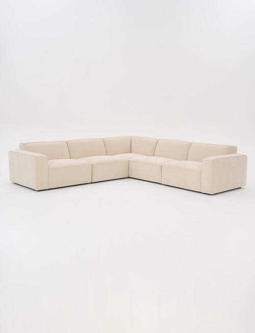 Marcello&Co Loft Fabric Modular Right Hand Facing, Vanilla product photo View 11 L