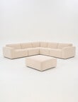 Marcello&Co Loft Fabric Modular Right Hand Facing, Vanilla product photo View 26 S