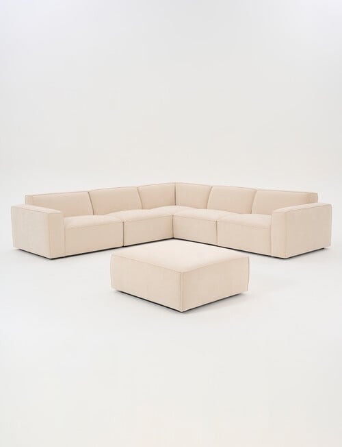 Marcello&Co Loft Fabric Modular Right Hand Facing, Vanilla product photo View 26 L