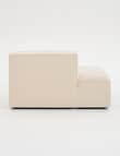 Marcello&Co Loft Fabric Modular Left Hand Chaise, Vanilla product photo View 02 S