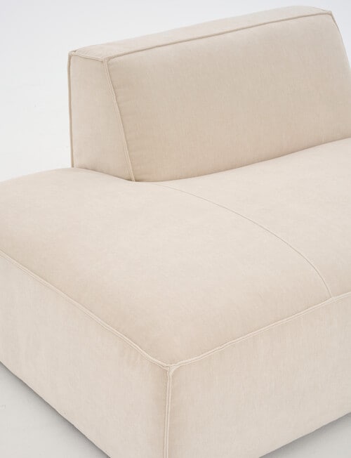 Marcello&Co Loft Fabric Modular Left Hand Chaise, Vanilla product photo View 05 L