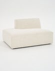 Marcello&Co Loft Fabric Modular Left Hand Chaise, Boucle Natural product photo