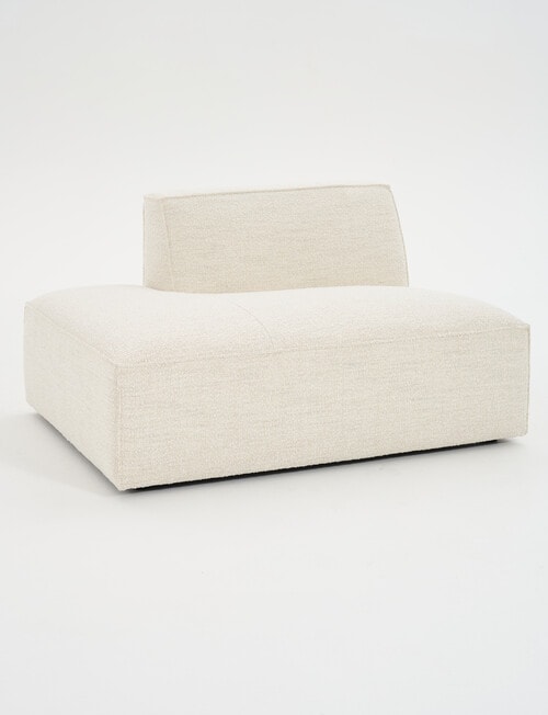 Marcello&Co Loft Fabric Modular Left Hand Chaise, Boucle Natural product photo
