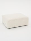 Marcello&Co Loft Fabric Modular Ottoman, Boucle Natural product photo