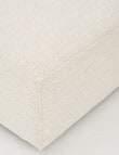 Marcello&Co Loft Fabric Modular Ottoman, Boucle Natural product photo View 05 S