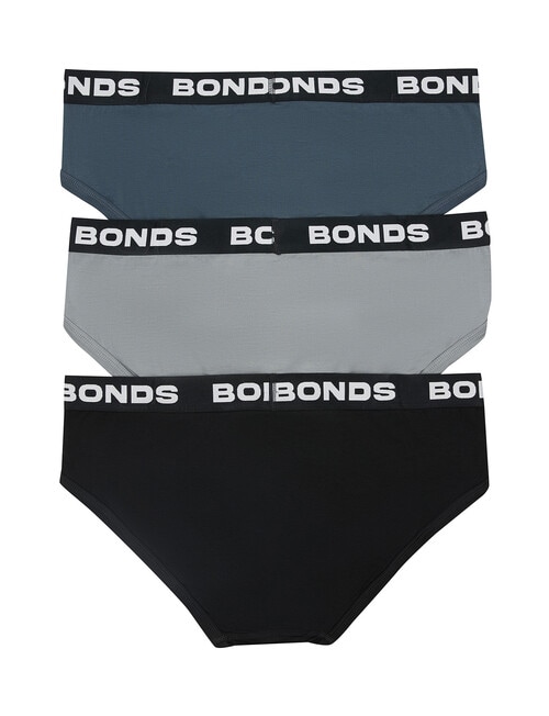 Bonds Total Package Brief, 3-Pack, Navy, Grey & Black product photo View 03 L