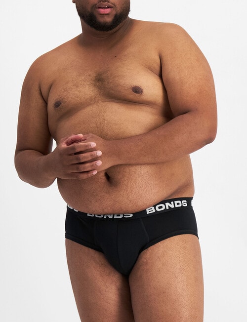 Bonds Total Package Brief, 3-Pack, Navy, Grey & Black product photo View 05 L