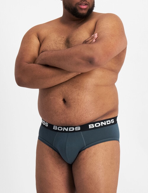 Bonds Total Package Brief, 3-Pack, Navy, Grey & Black product photo View 08 L