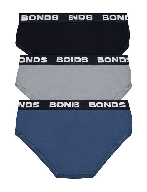 Bonds Total Package Brief, 3-Pack, Navy, Grey & Black product photo View 04 L