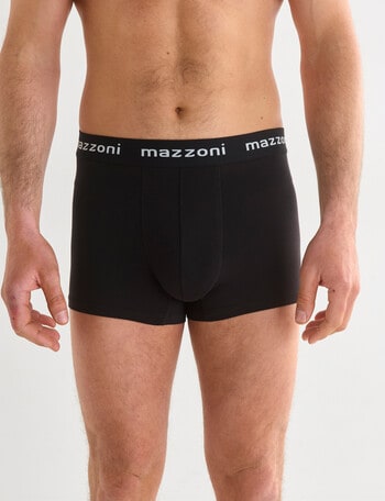 Mazzoni Viscose Rayon From Bamboo-Blend Trunk, 2-Pack, Black product photo