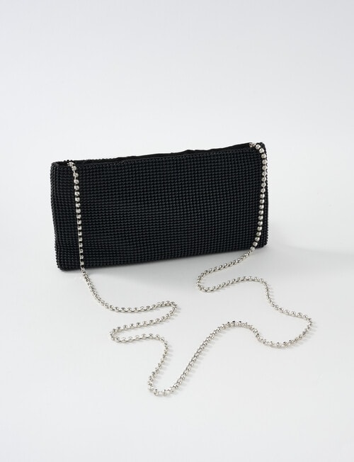 Harlow Bead Crossbody Bag, Black product photo
