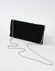 Harlow Bead Crossbody Bag, Black product photo View 03 S