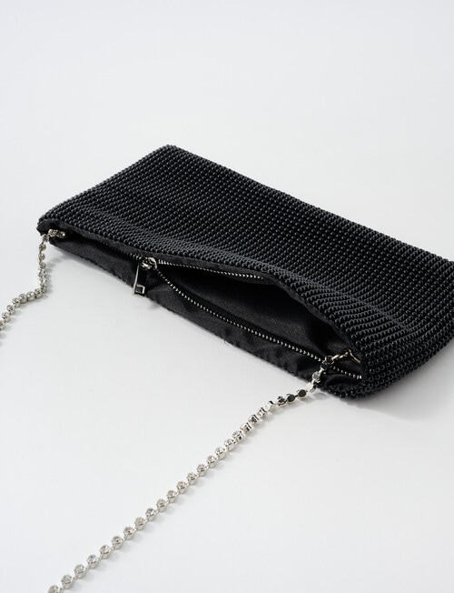 Harlow Bead Crossbody Bag, Black product photo View 05 L