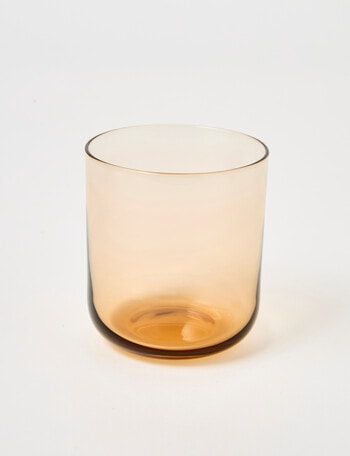 CinCin Chloe Glass Tumbler, Amber product photo