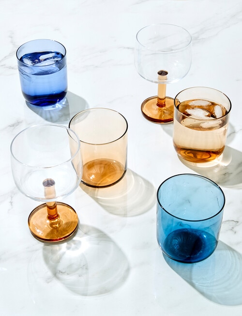 CinCin Chloe Glass Tumbler, Amber product photo