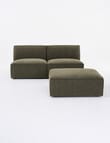 Marcello&Co Loft Fabric Modular Ottoman product photo View 05 S
