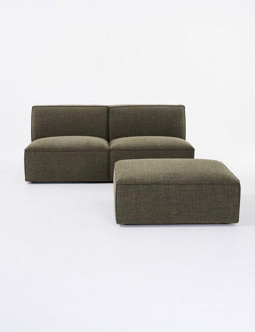 Marcello&Co Loft Fabric Modular Ottoman product photo View 05 L