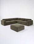 Marcello&Co Loft Fabric Modular Ottoman product photo View 09 S