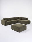 Marcello&Co Loft Fabric Modular Ottoman product photo View 10 S