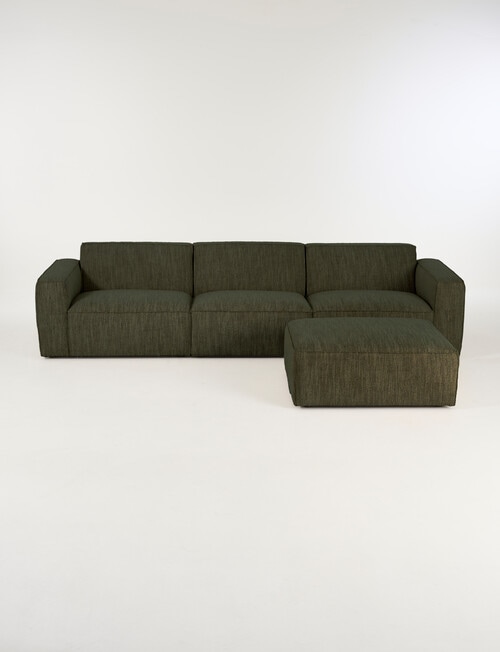 Marcello&Co Loft Fabric Modular Ottoman product photo View 23 L
