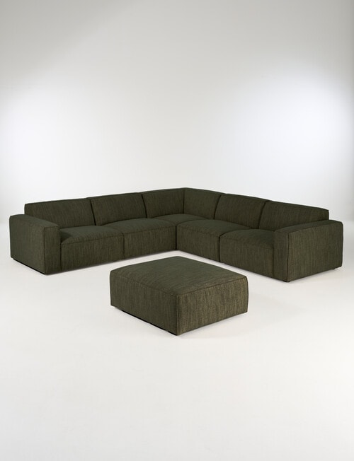Marcello&Co Loft Fabric Modular Ottoman product photo View 26 L