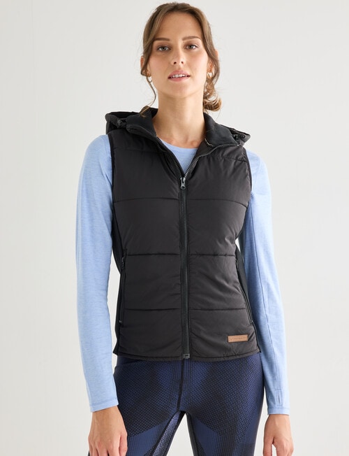 Superfit Puffer Vest, Black product photo View 04 L