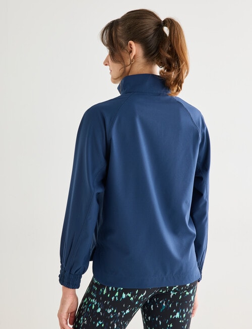 Superfit 1/4 Zip Jacket, Midnight Blue product photo View 02 L