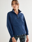 Superfit 1/4 Zip Jacket, Midnight Blue product photo View 06 S
