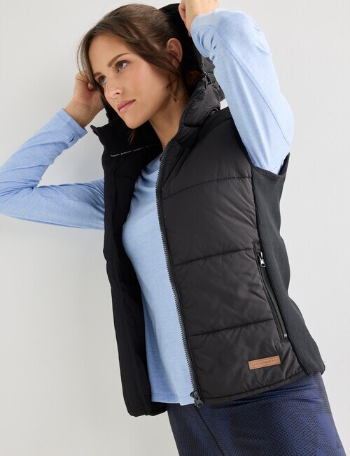 Superfit Puffer Vest, Black product photo