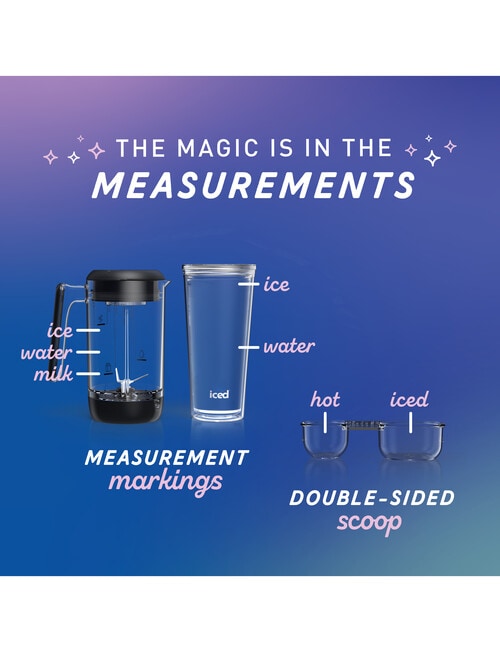 Sunbeam Frappe Iced & Hot Coffee Machine, SDP2000BK product photo View 12 L