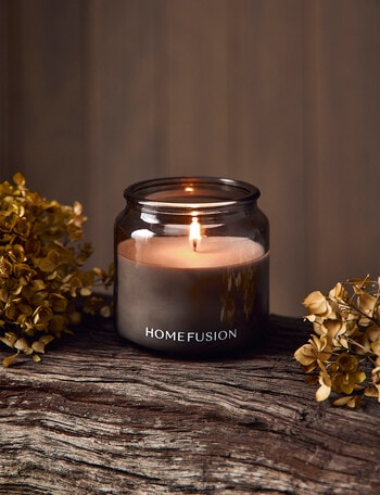 Home Fusion Casa Smoked Cedar Candle, 300g product photo