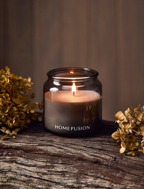 Home Fusion Casa Smoked Cedar Candle, 300g product photo