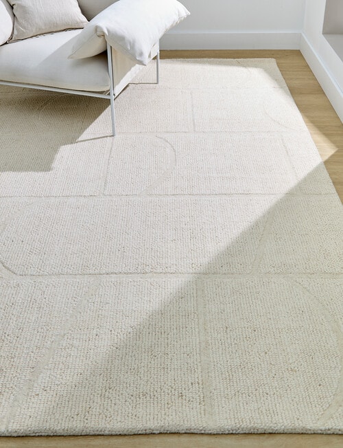 Tilly Home Toulouse Rug, 200x290cm, White product photo