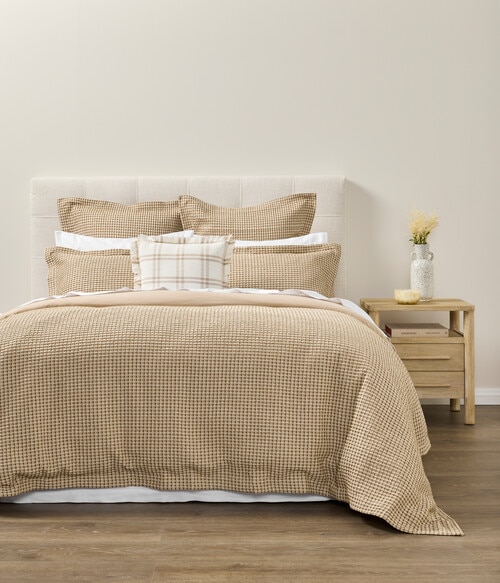 Kate Reed Lara Waffle Duvet Cover Set product photo