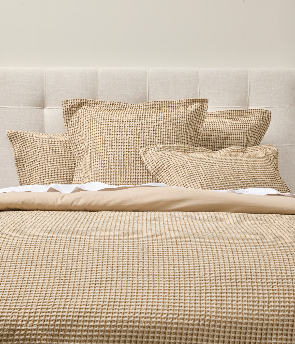 Kate Reed Lara Waffle Duvet Cover Set - Duvet Covers & Co-ordinates