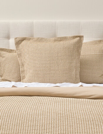 Kate Reed Lara Waffle Euro Pillowcase product photo