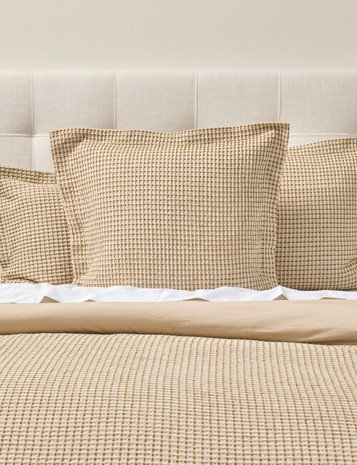 Kate Reed Lara Waffle Euro Pillowcase product photo