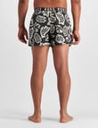 Bonds Woven Print Cotton Boxer Short, Leaf product photo View 03 S