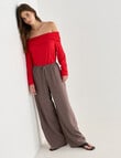 Mineral Hermia Draped Stretch Top, Salsa product photo View 07 S