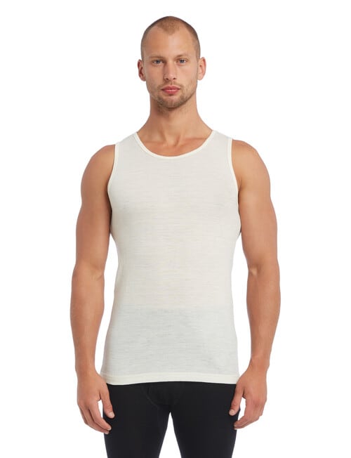 Superfit Merino Rib Singlet, Natural product photo