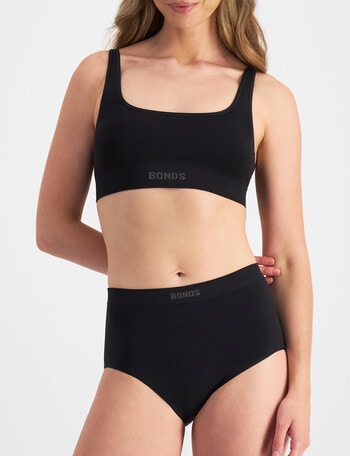 Bonds Bamboo Full Brief, Black product photo