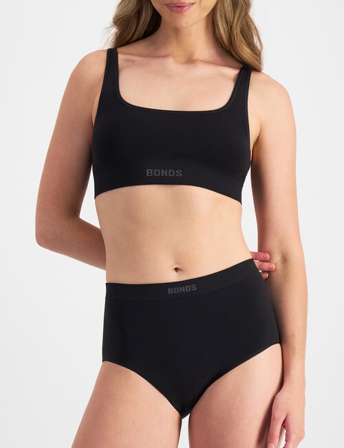 Bonds Bamboo Full Brief, Black product photo