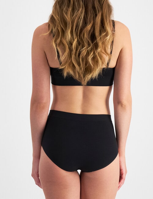 Bonds Bamboo Full Brief, Black product photo View 03 L